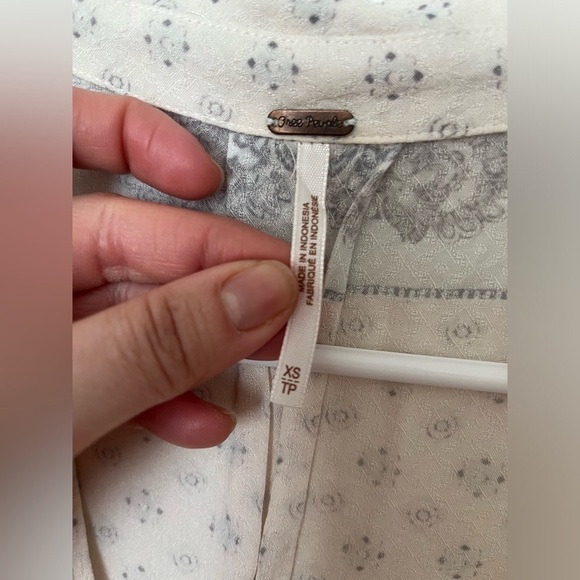 Free People Changing times floral tunic top - Picture 13 of 14